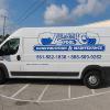 Atlantic Pool's new van gets it's finishing touches courtesy of Jeff Industries-Tropical Sun Signs.